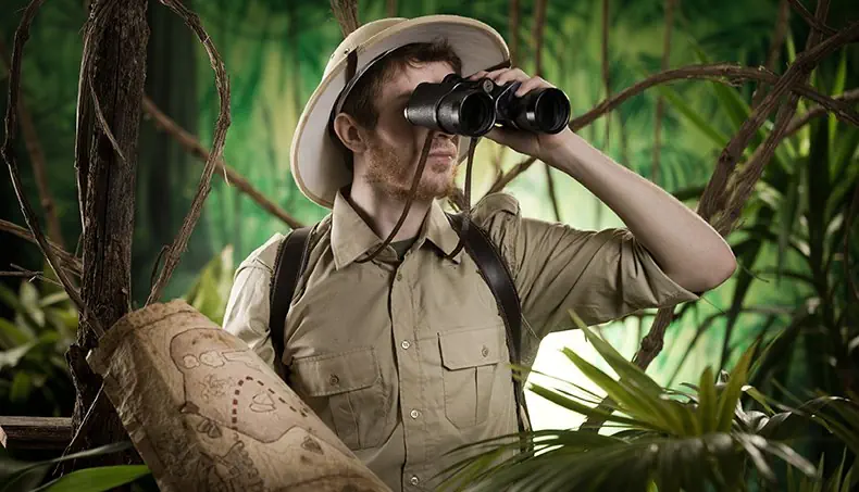 PATHFINDER, POCKET, BINOCULARS, BEARD, LIANA