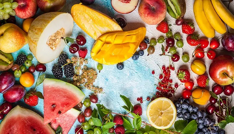 MANGO, BLACKBERRY, CURRANTS, APRICOT, CHERRY