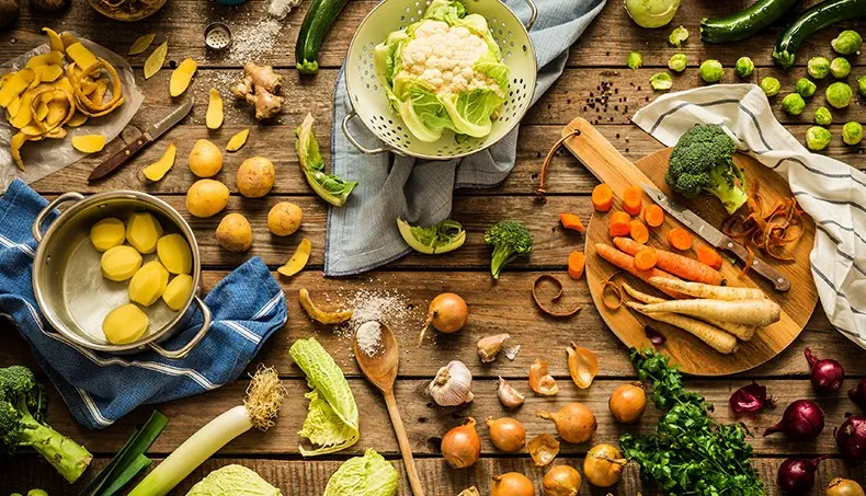 UI, PEEN, BLOEMKOOL, BROCCOLI, SCHELPEN