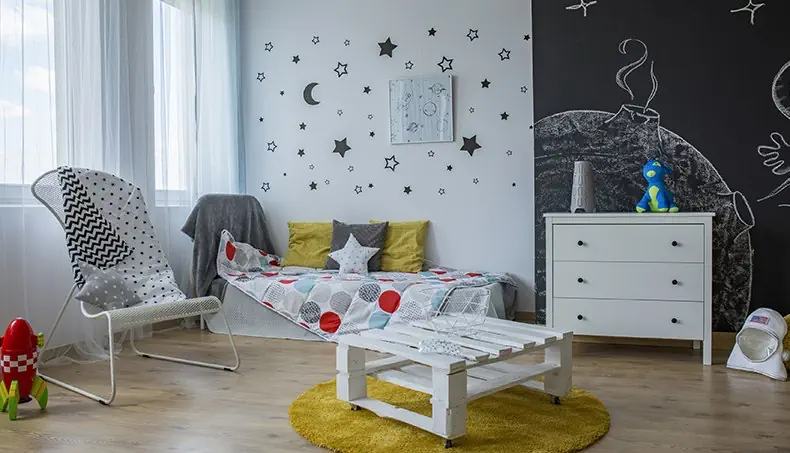 BYRÅ, KRATER, PLANET, MÅNSKÄRA, RAKET