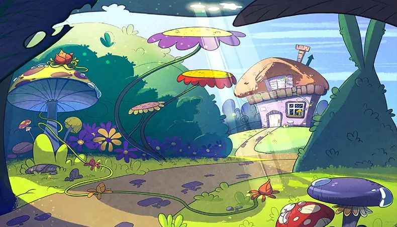 BEAM, CAP, BUD, DROP, MUSHROOM