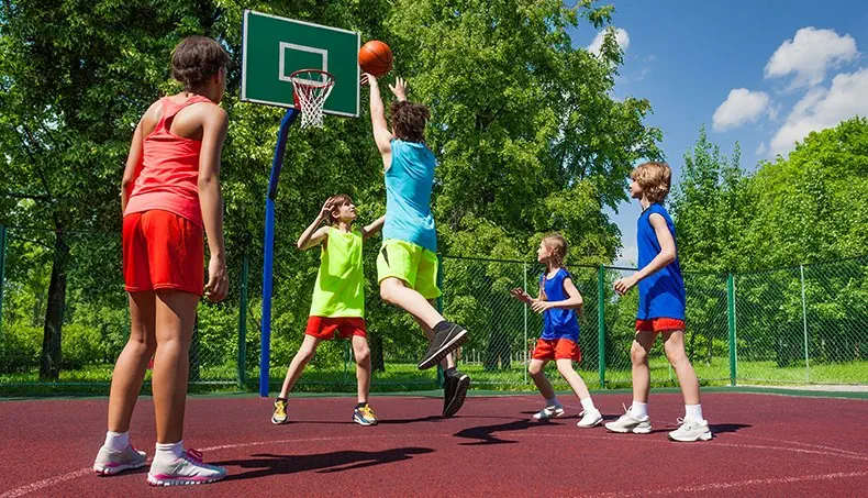 TEAM, SHORTS, KINDER, WERFEN, SPRUNG