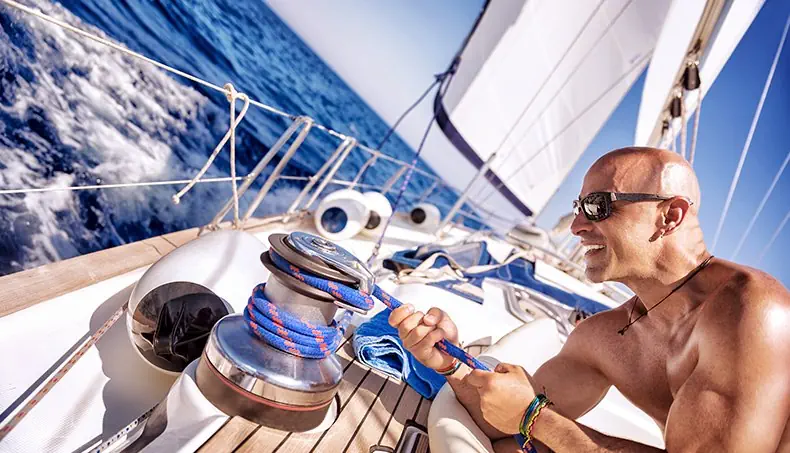 SAILOR, SEA, SAILBOAT, TRAVEL, DECK