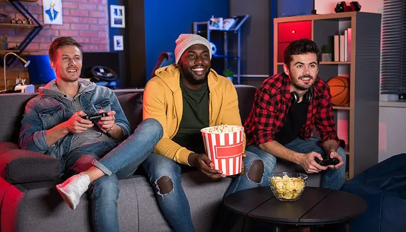 POPCORN, GAMEPAD, VIDEO GAME, BALL, HOLE