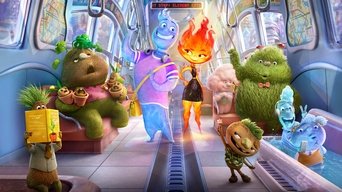 Movie poster: Elemental - 2023