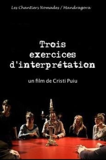 Trois exercices d'interpretation