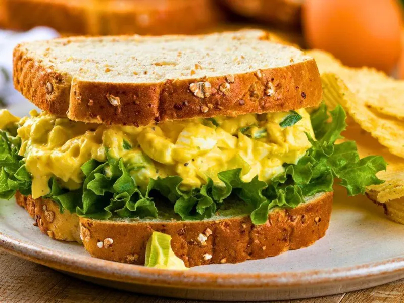 Egg sandwiches can be tastier if you swap mayonnaise for a better kitchen ingredient