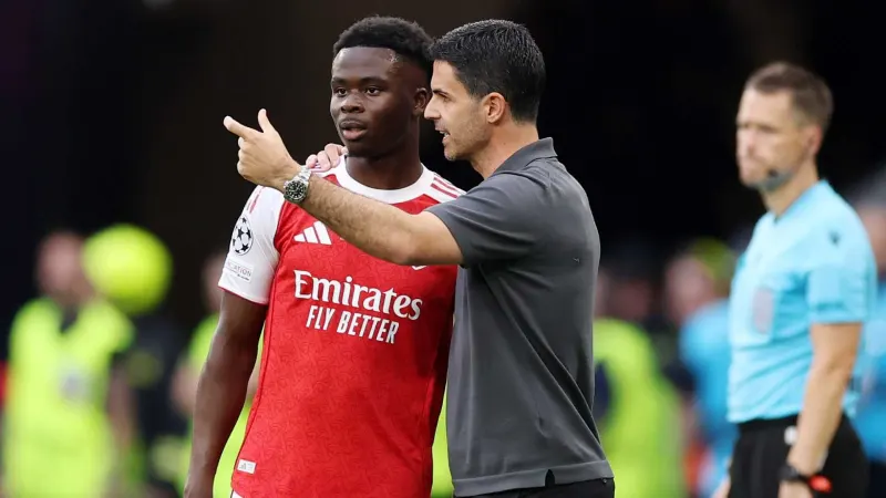 Mikel Arteta provides Arsenal injury update on Bukayo Saka and Jurrien Timber ahead of Community Shield clash with Manchester City