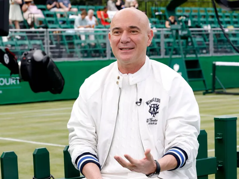 Andre Agassi confirms BBC plan after Andrew Castle exposed his 'weakness' at Wimbledon