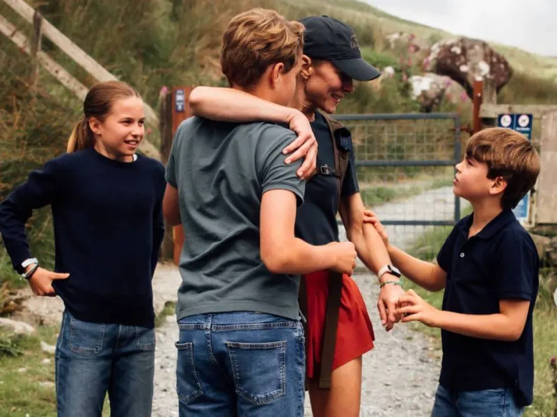 Kate Middleton's family embrace her after Three Peaks Challenge in new Snowdon photos