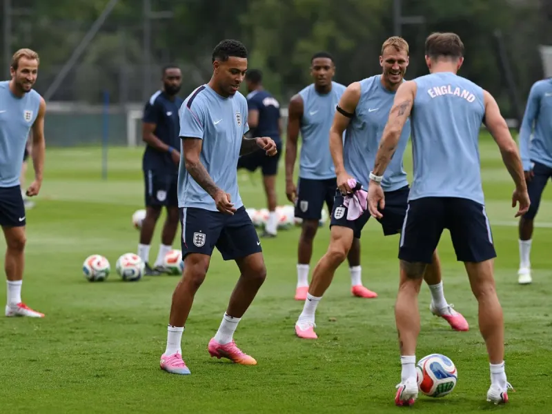 Kick-off at risk for England World Cup match as 'killer storm' rages causing 'pitch ban'