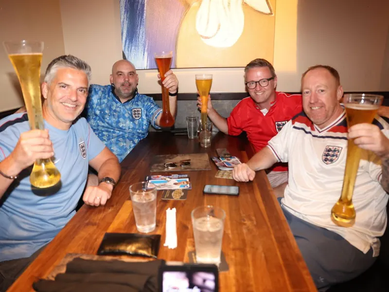 English footie fans fall for American World Cup 'razzle dazzle' as they call for changes