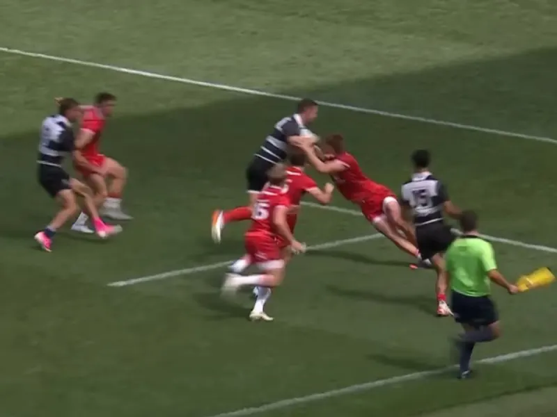 George North destroys Wales' defence and scores stunning try seconds after coming on