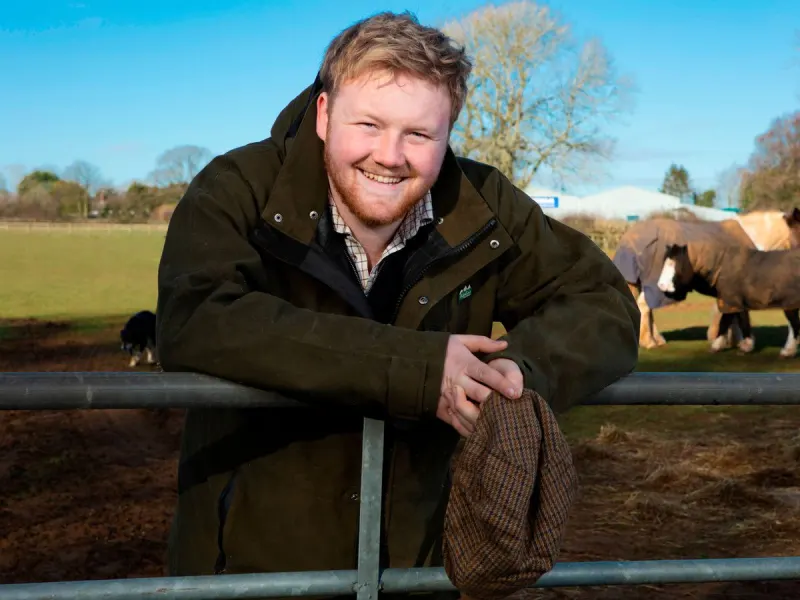 Clarkson’s Farm’s Kaleb Cooper announces marriage after four-year engagement to partner Taya