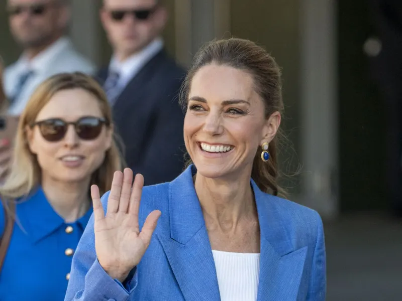 Kate Middleton rubs shoulders with celebrities as she's spotted at Wimbledon 2026