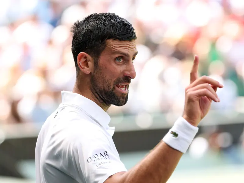 BBC commentator stunned during Novak Djokovic Wimbledon match - 'What's going on here?'