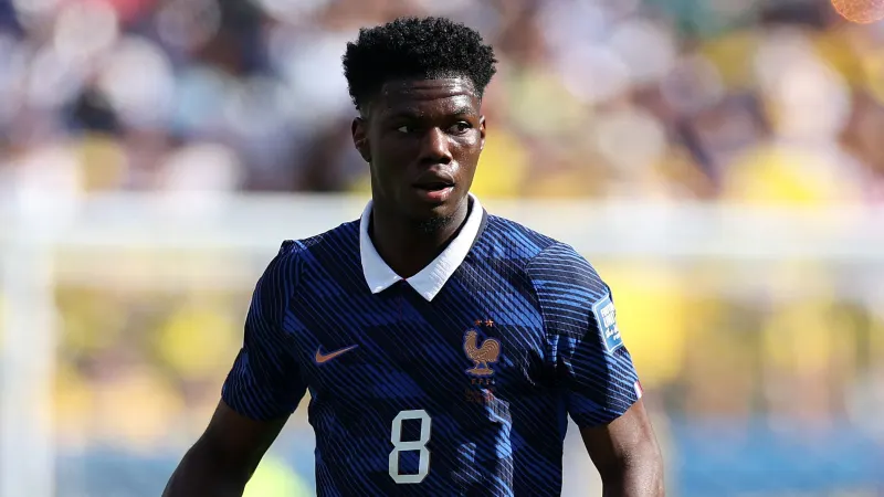 Real Madrid midfielder Aurelien Tchouameni - and England star who narrowly missed out on World Cup squad - remain high on Man Utd transfer wishlist