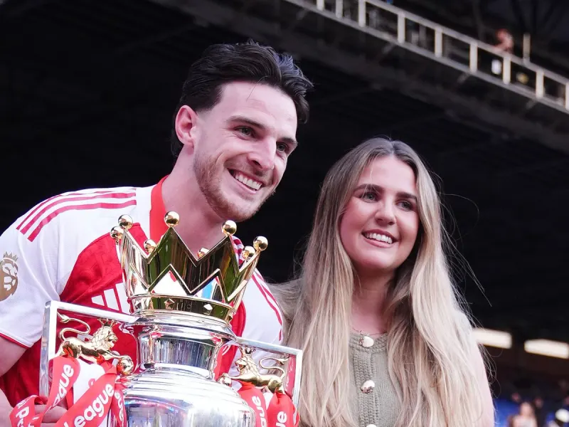 Declan Rice's partner Lauren 'almost didn't join him' at the World Cup after horrific trolling