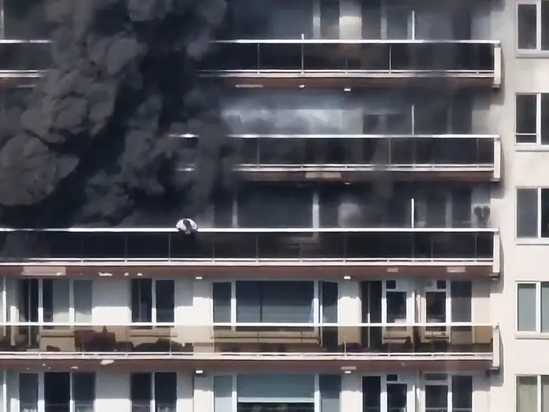 Fire kills five at Antwerp apartment block